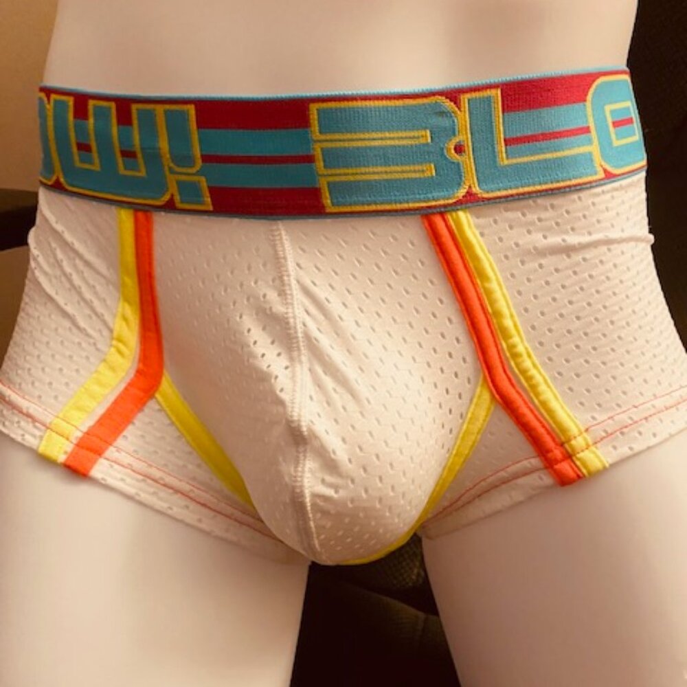 Andrew Christian's BLOW! Sports Boxer (signed by Cory Zwierzynski)